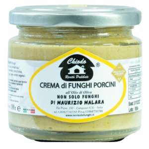 Crema di funghi porcini all’olio di oliva