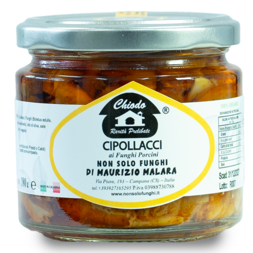 Cipollacci ai funghi porcini