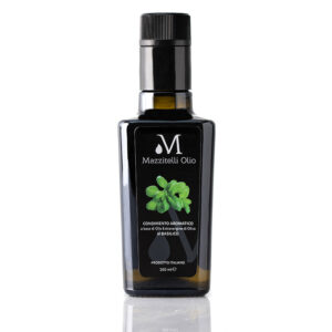Olio aromatizzato al basilico